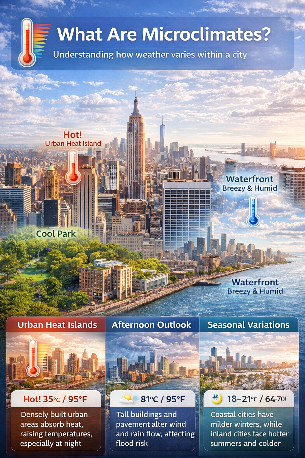 City Weather Insights: How Microclimates Affect Urban Life
