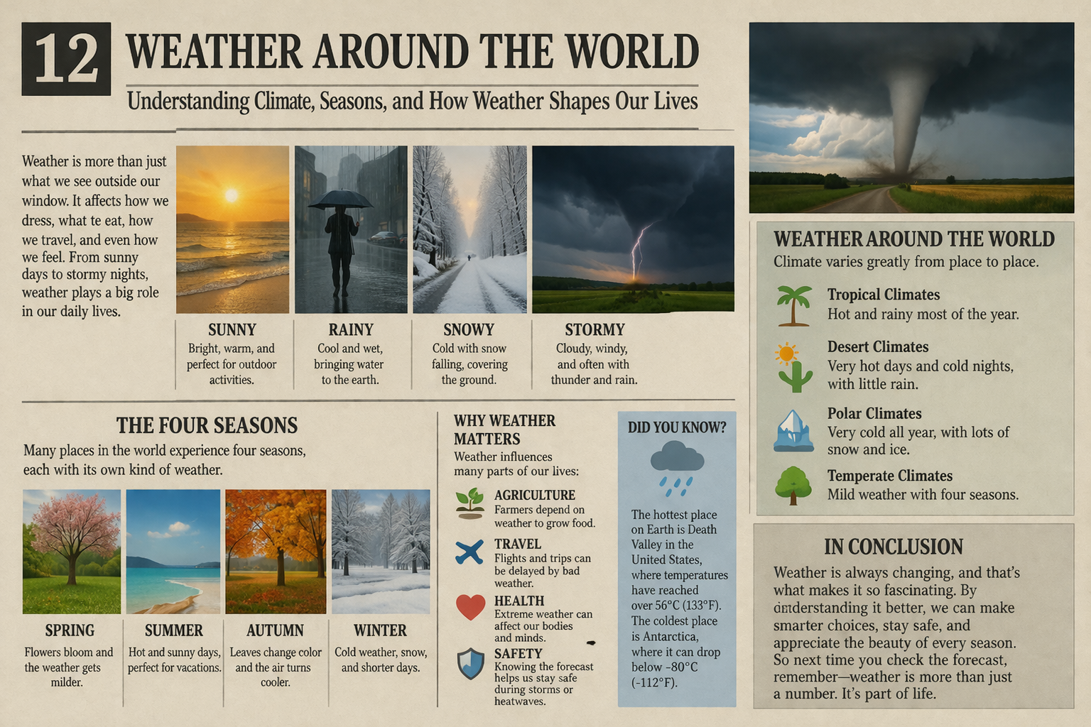Weather Update for Today